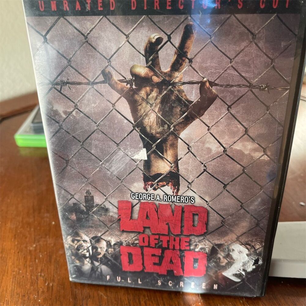 Land of the Dead DVD 2005 Unrated Director's Cut Full Screen Horror